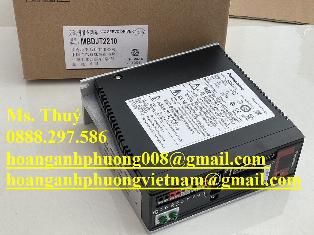 Servo Driver Panasonic MBDJT2210 - Giao hàng toàn quốc
